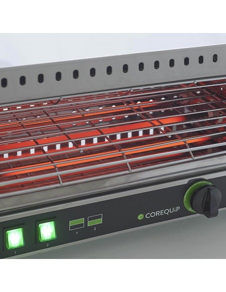 Tostador resistencia cuarzo 1 altura temporizador