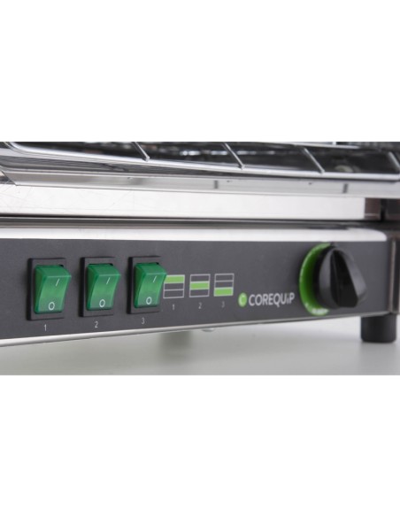 Tostadora resistencia de cuarzo 2 alturas sin temporizador