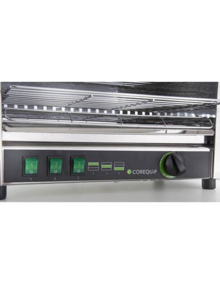 Tostadora resistencia de cuarzo 2 alturas sin temporizador