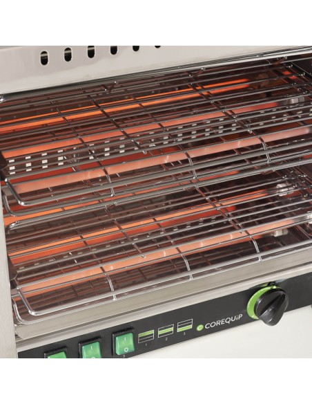 Tostadora resistencia de cuarzo 2 alturas sin temporizador