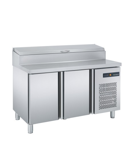 Mesa preparación dos puertas 8 cubetas 1400 mm