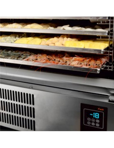 Abatidor de temperatura 3 bandejas GN