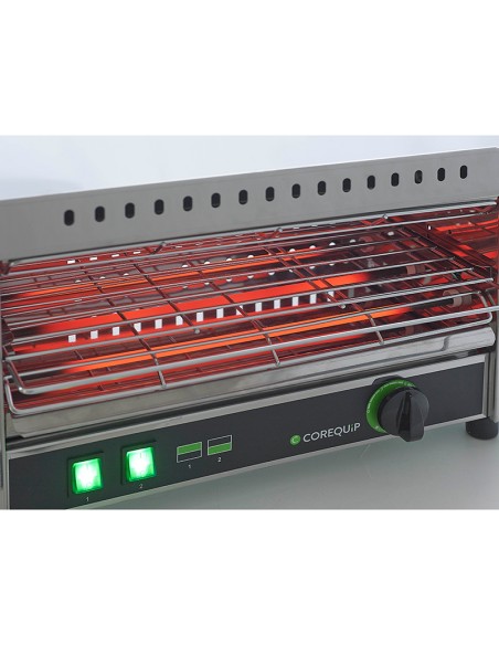 Tostador resistencia de cuarzo 1 altura sin temporizador