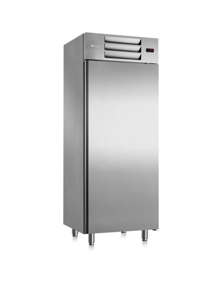 Armario congelación puerta opaca inox con 14 cajones