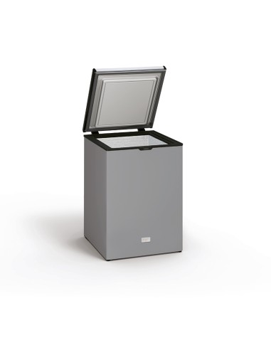 Arcón congelador 100 litros gris