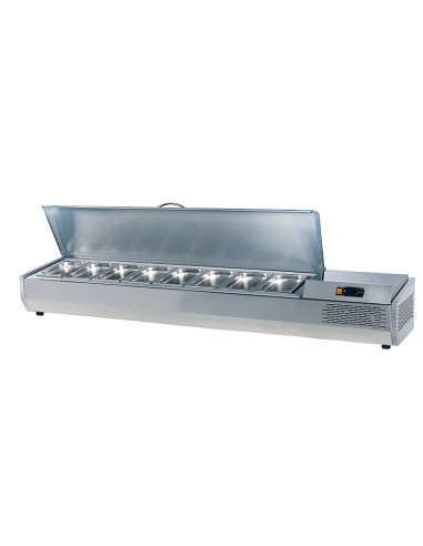 Mesa preparación pizza tres puertas...