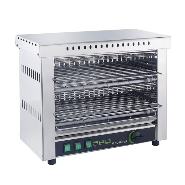 Tostador resistencia cuarzo 2 alturas temporizador