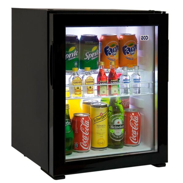 Minibar puerta de cristal 30 l