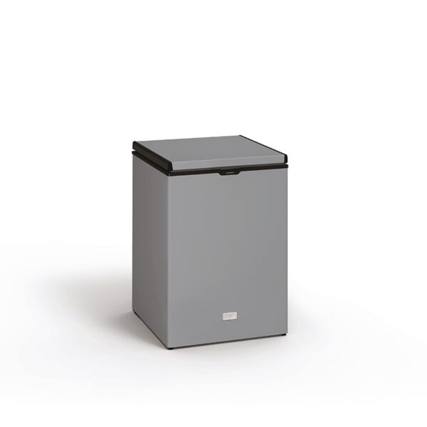 Arcón congelador 100 litros gris