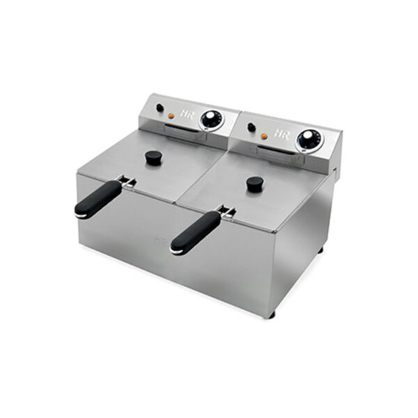 Freidora básica 6+6 litros eléctrica