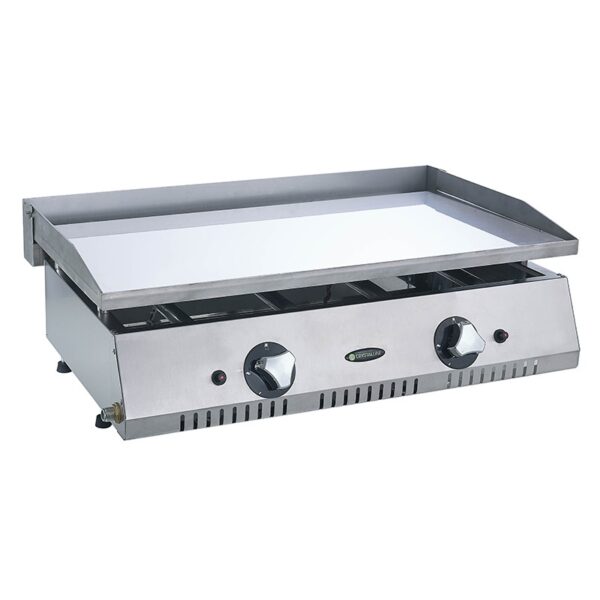 Plancha a gas 60 cm cromo duro