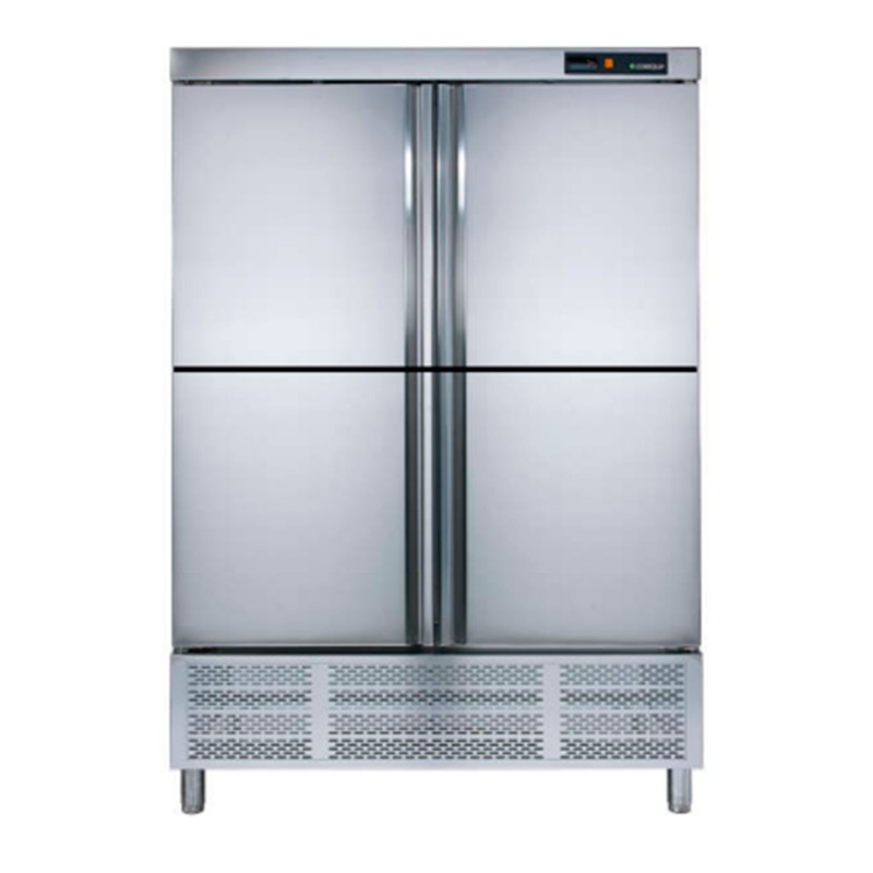 Armario de refrigeración 4 medias puertas