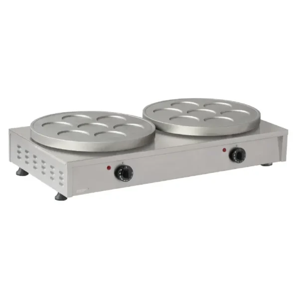 Crepera eléctrica doble inox KRP03.E21