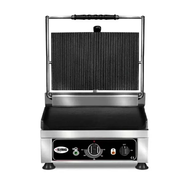 Plancha grill eléctrica KG2735 G ranurada/lisa