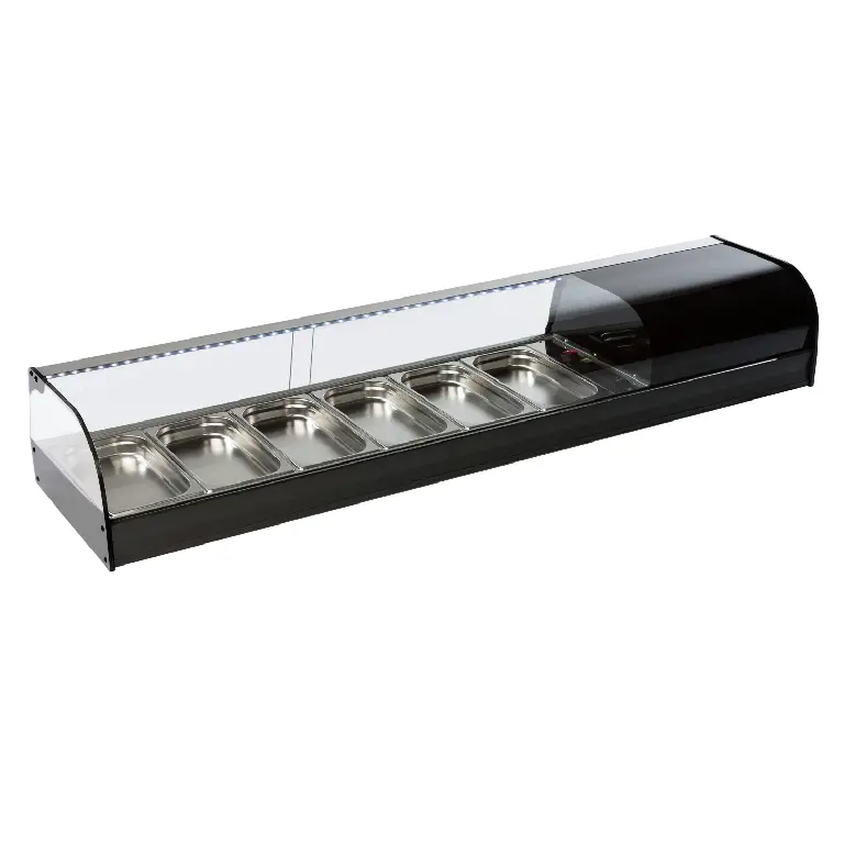 Vitrina refrigerada de tapas VRGI 1P 6B